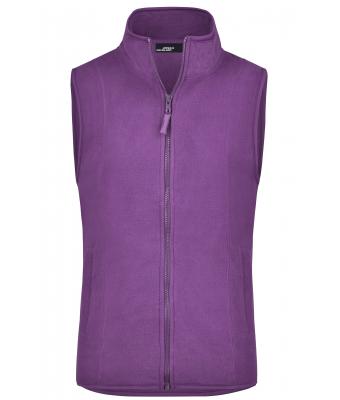 Donna Girly Microfleece Vest Purple 7220
