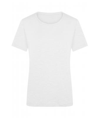 Donna Ladies' Slub T-Shirt White 8588